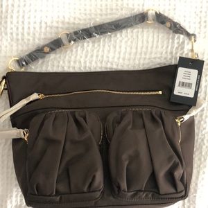 MZ Wallace Belle Hobo Chocolate Brown Bag - Brand New With Tags